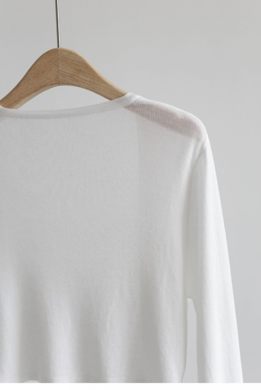 外搭冰丝薄款针织防晒开衫女夏季坎肩配吊带裙小披肩外套短款上衣详情9