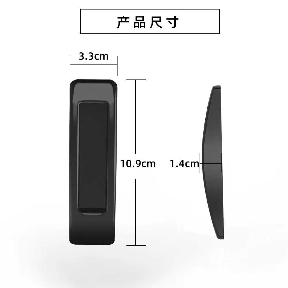 Door handle, no need for drilling, window adhesive wardrobe handle, strong adhesive, balcony glass sliding door handle pic 2