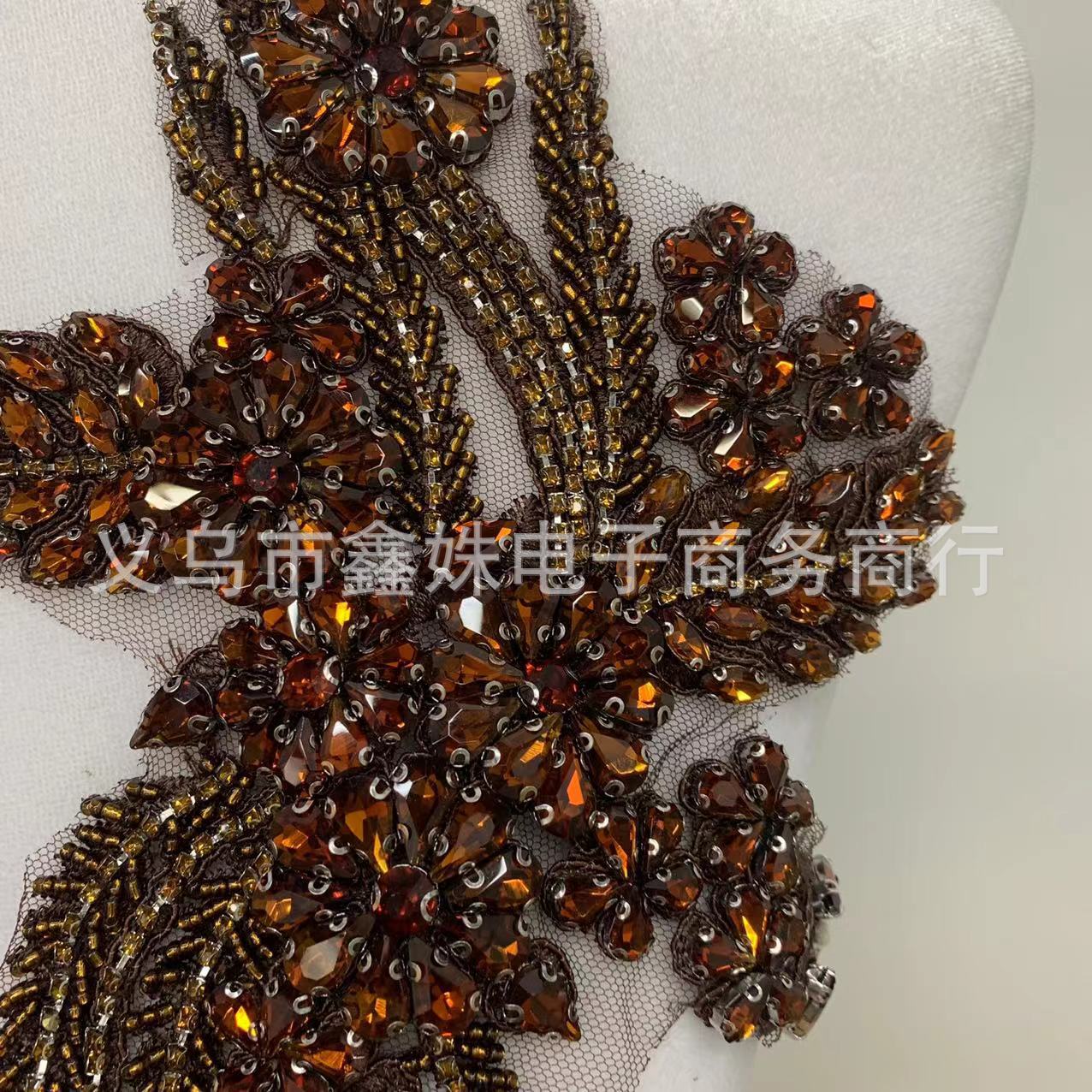 Wholesale beaded crystal dresses, corsets, water diamonds, wheat ear decals pic 6