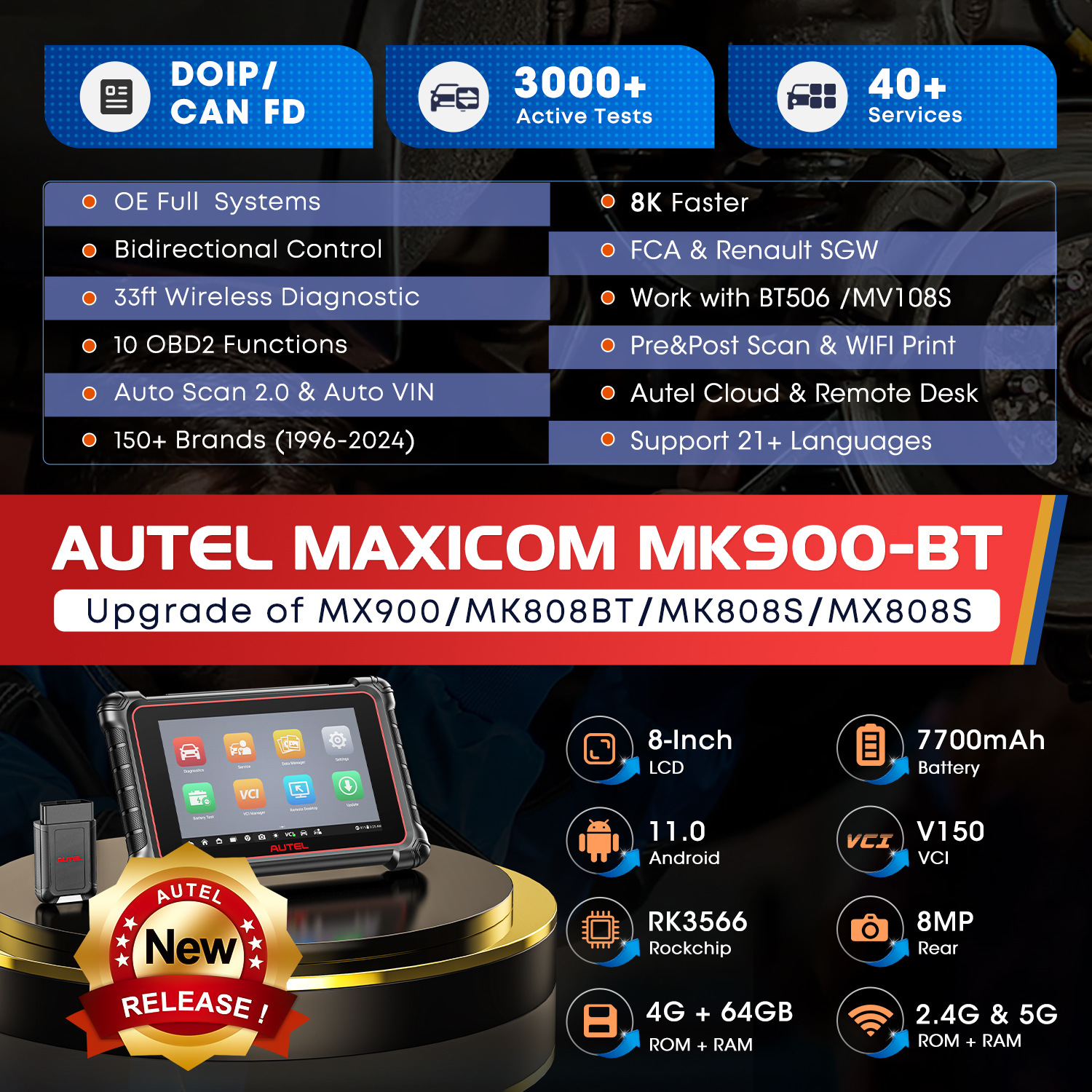 道通AUTELMK900BT详情1