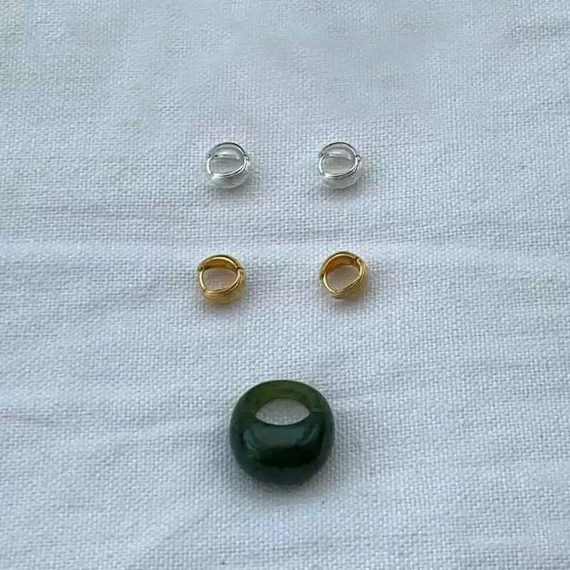 ins韩国博主fever同款双面贝壳耳钉女小众设计精致百搭纹理感耳圈详情1