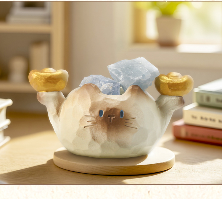 Cat PAI· Yun · Energy Blind Box Cartoon Cute Desktop Crystal Ornament Blind Box for Girls Gift pic 17