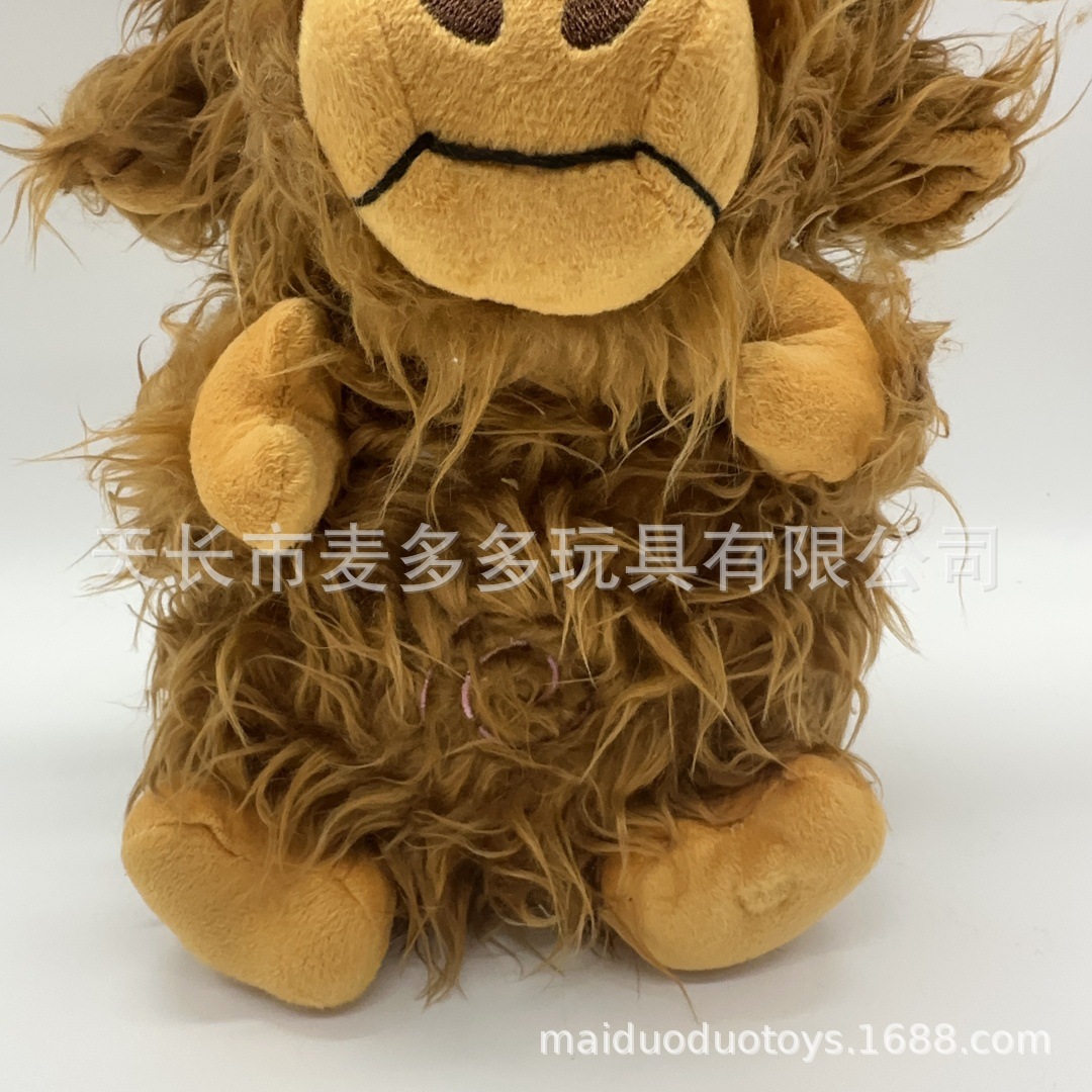 跨境玩具会呼吸高地牛毛绒玩偶考拉公仔儿童声光安抚音乐卡皮巴拉详情4