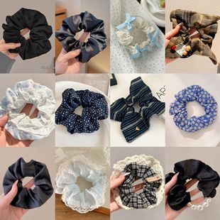 French 2025 new ballet-style large intestine hair band, cute bun hair tie, high-end hair tie, hair accessory and headwear pic 10
