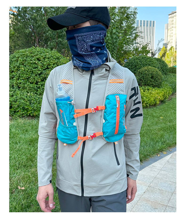 新款轻便户外骑行包多功能防水运动水袋包透气徒步越野跑马甲背包详情25