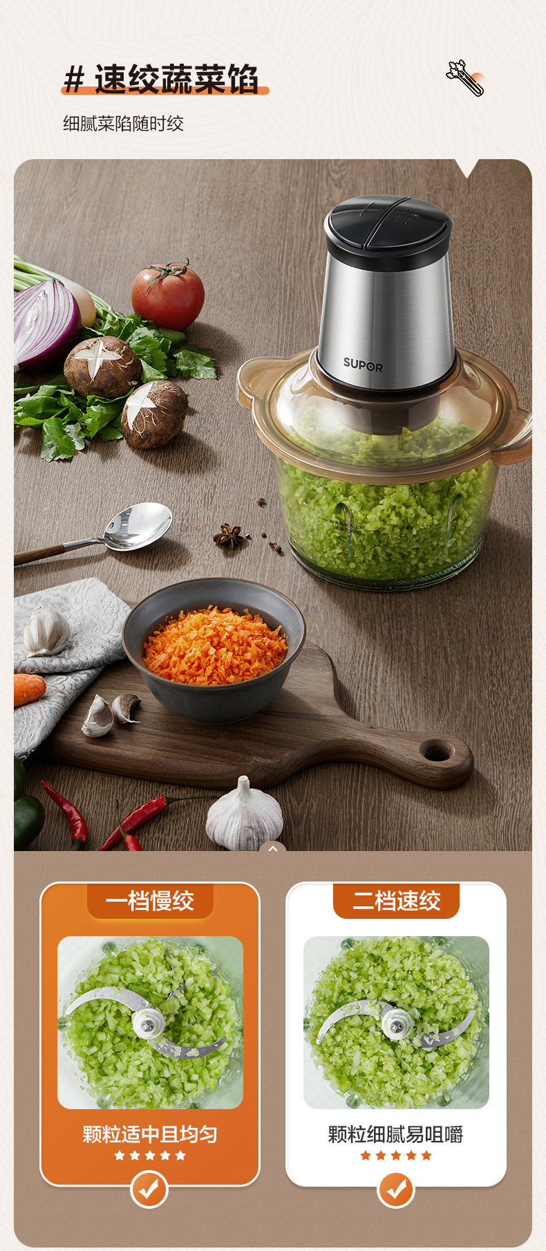 A household electric small multi-functional meat grinder for mincing vegetables, making dumpling fillings and mincing meat pic 4