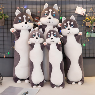 厂家批发可爱猫咪毛绒玩具抱枕长条猫公仔懒人抱睡觉娃娃玩偶女孩详情11