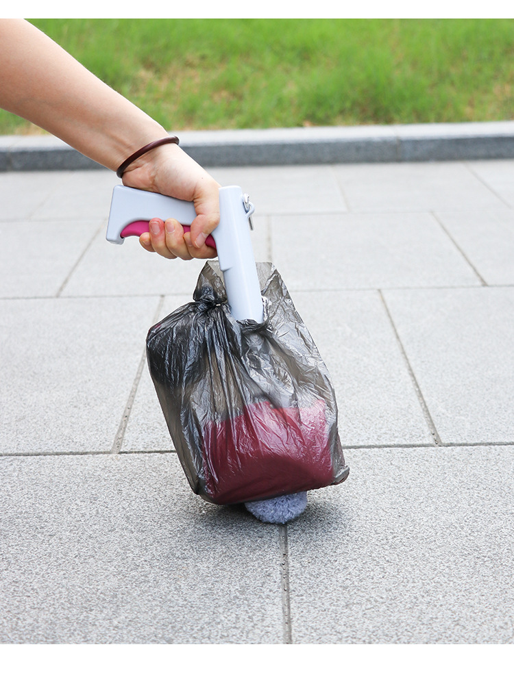 戎咖宠物跨境狗狗便携式拾便器遛狗捡屎夹便器二合一宠物泰迪狗铲屎详情17
