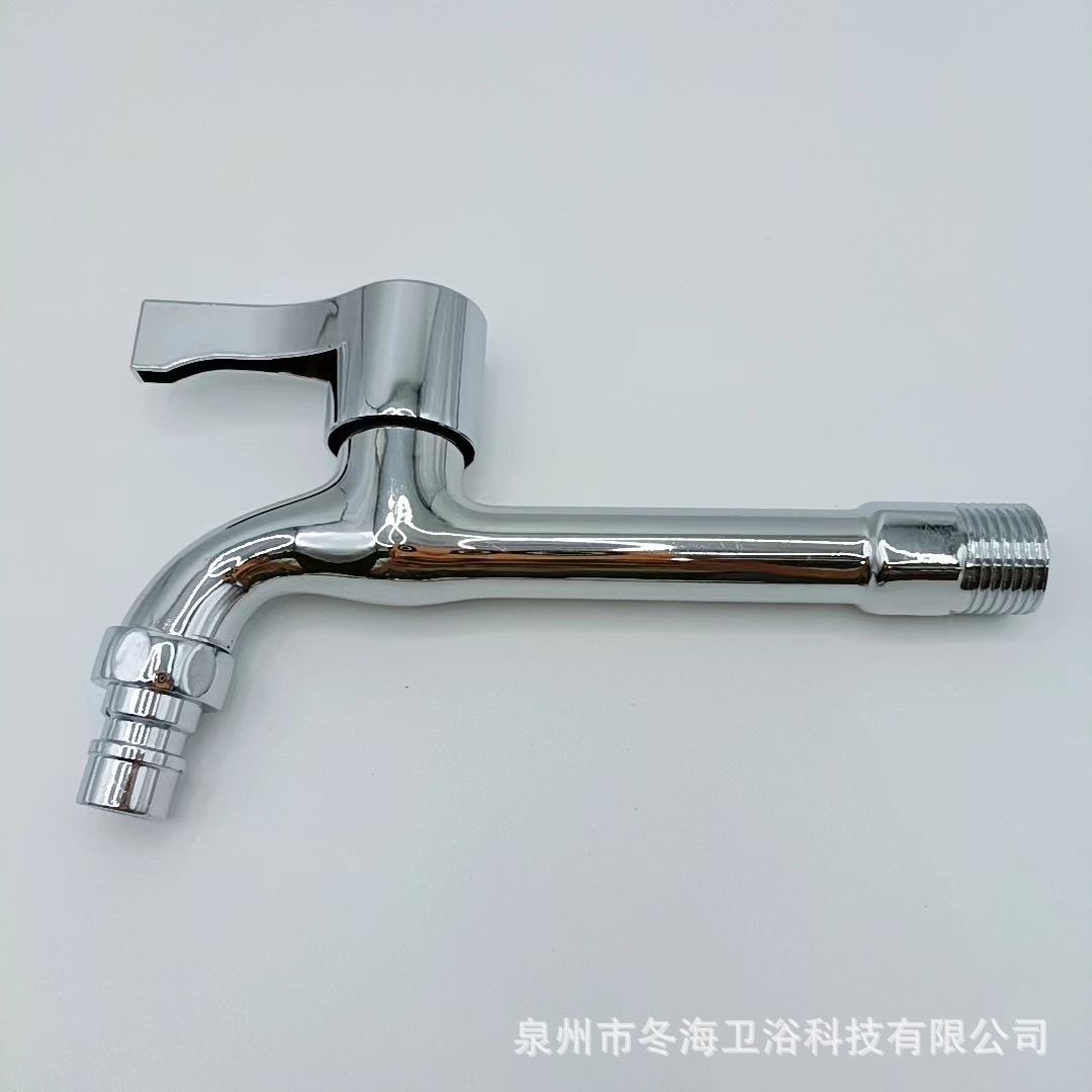 厂家直供外贸跨境款电镀工程款洗手盆拖布池洗衣机快开单冷水龙头详情5