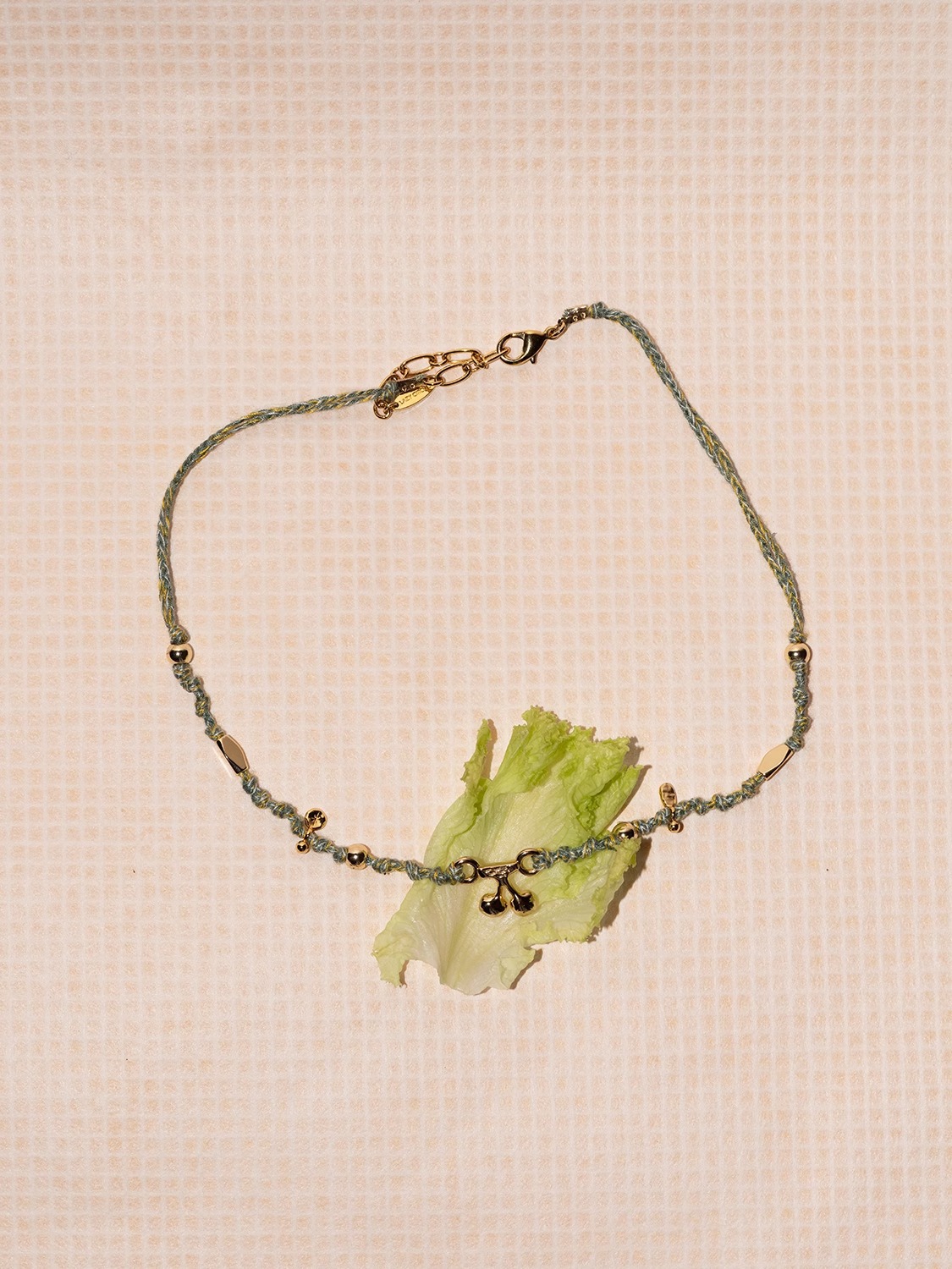 复古小众设计ins清新水果彩色编绳项链女纯手工编织日常百搭配饰详情14