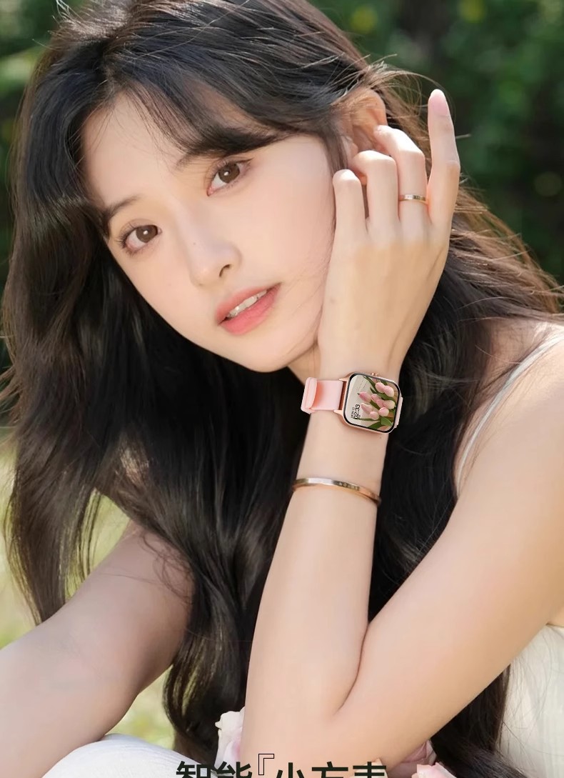 智能手表女士电话支付手环时尚多功能情侣送女友学生运动表电子表详情1