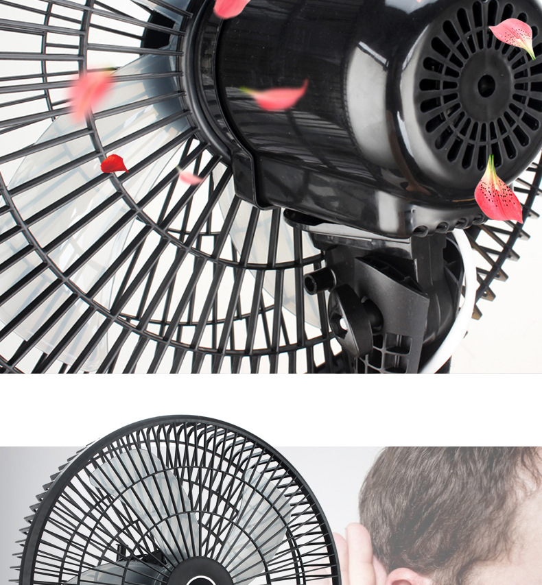 16-inch floor-standing electric fan, vertical household floor fan, silent six-speed button with remote control, oscillating fan in factory stock pic 9