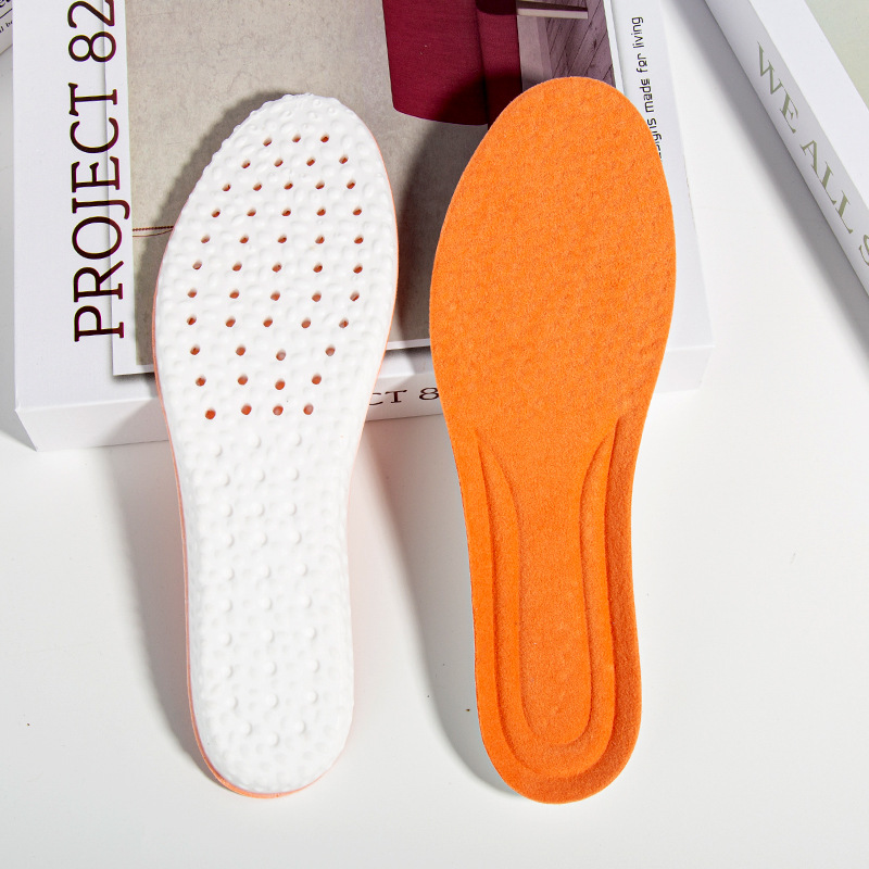 踩屎感鞋垫软底脚运动鞋垫防吸汗除加厚不累脚男女臭休闲鞋垫批发详情13