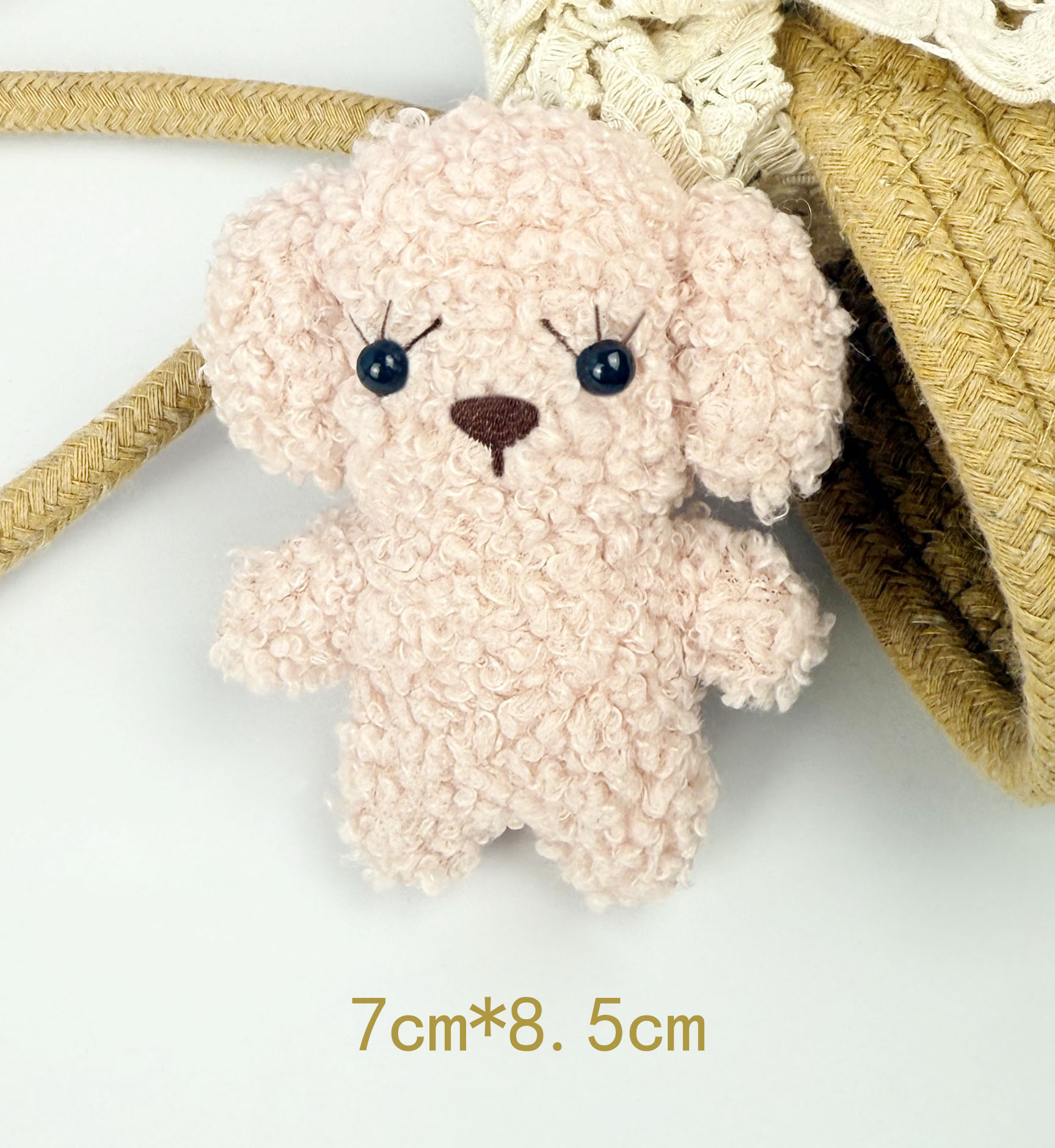 Teddy dog plush pendant, bag decoration, plush in stock, wholesale, doll pendant, diy clothing accessories manufacturer pic 11