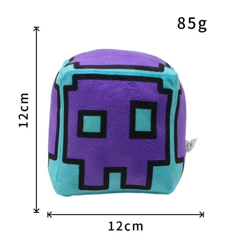 New cross-border geometry dash plush geometry Dash game plush toy doll pillow pic 17