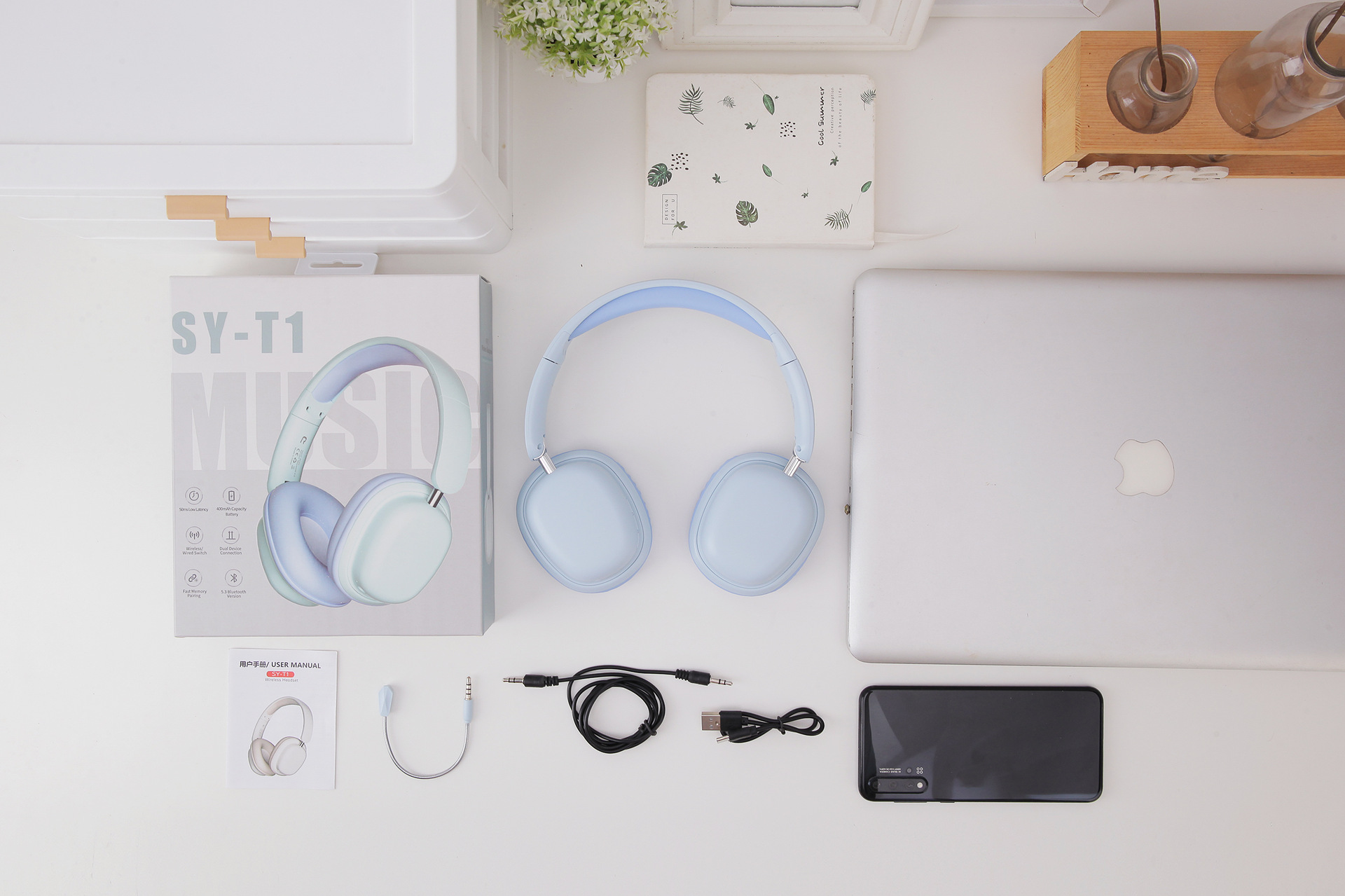 Cross-border new bestseller wireless headphones, Bluetooth gaming headphones, high-battery brand headsets, factory wholesale pic 33