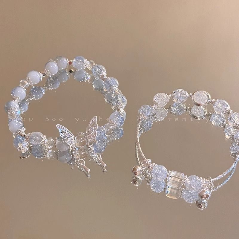 新中式冰裂串珠手链男款潮男高颜值2024新款小众高级感跑环手串女详情1