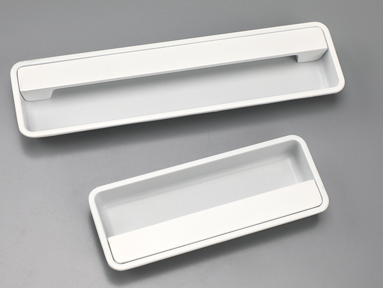 黑色隐形拉手嵌入式暗装柜门衣柜抽屉金色现代简约谷仓移门把手详情28