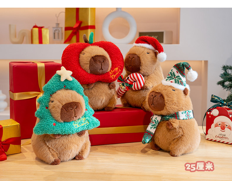 jellycat毛绒公仔系列动物批发卡皮巴拉毛绒玩偶公仔毛绒玩具批货详情17