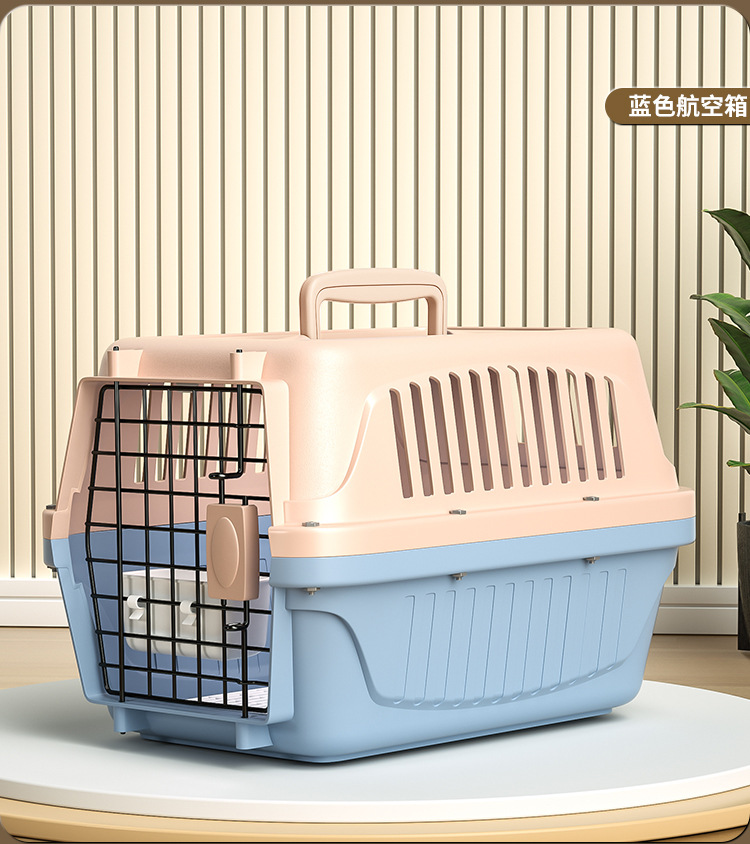 Wholesale of pet air cargo boxes, portable cat travel capsules, cat bags, dog cages, large and small dog transportation air cargo boxes pic 18