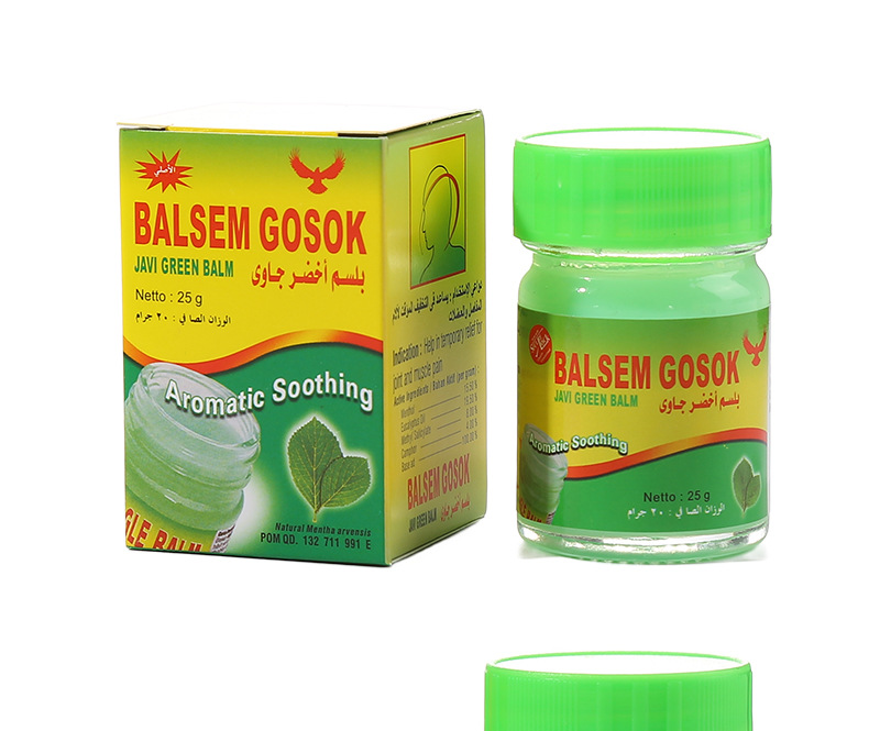 BALSEMGOSOK Peppermint Cream 25g, cross-border export supply, Cooling Cream, all-purpose Oil, Massage cream, Refreshing and invigorating pic 1