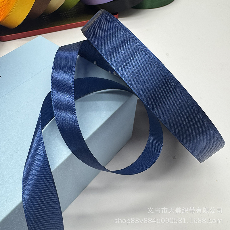 2cm缎带大码丝带礼品包装绸带喜糖盒蝴蝶结织带布带礼品包装带厂详情2