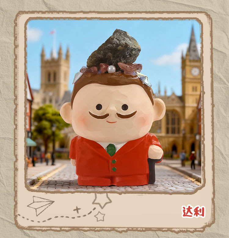 卡通创意桌面摆件盲盒大艺术家DIY能量盲盒居家办公室桌面装饰详情11