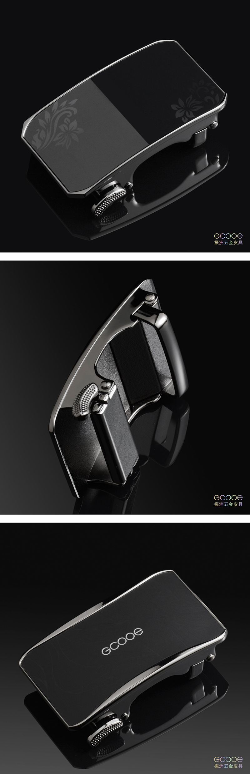 Custom-made LOGO high-end belt buckle for men, alloy automatic buckle, factory belt buckle pic 7