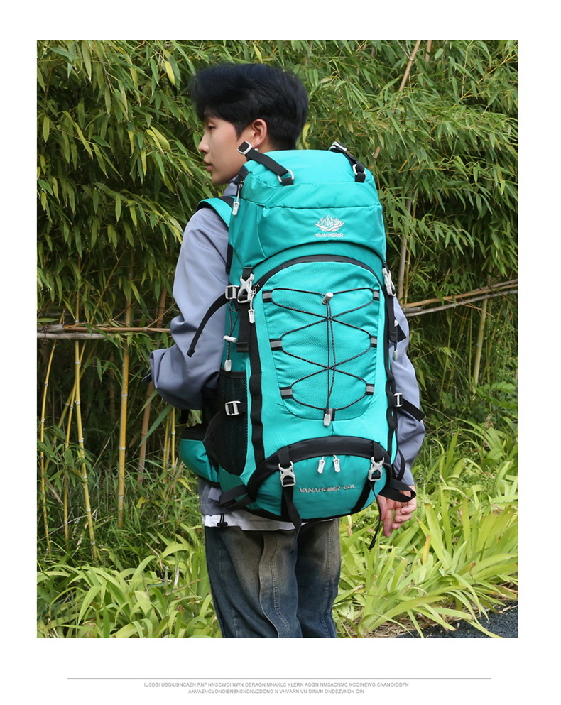 Yitu Outdoor Sports Mountaineering Bag 60-liter large capacity 2025 Autumn New Backpack, hiking, Camping and travel backpack pic 20