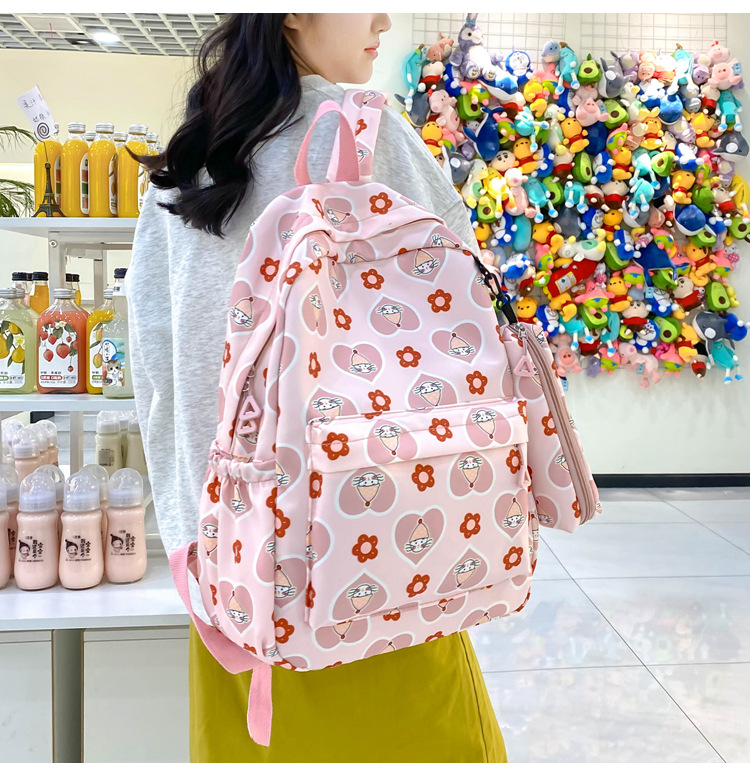Fábrica nueva escuela primaria mochila escolar niños niñas 1-6 grado dulce lindo ligero casual mochila al por mayor pic 17
