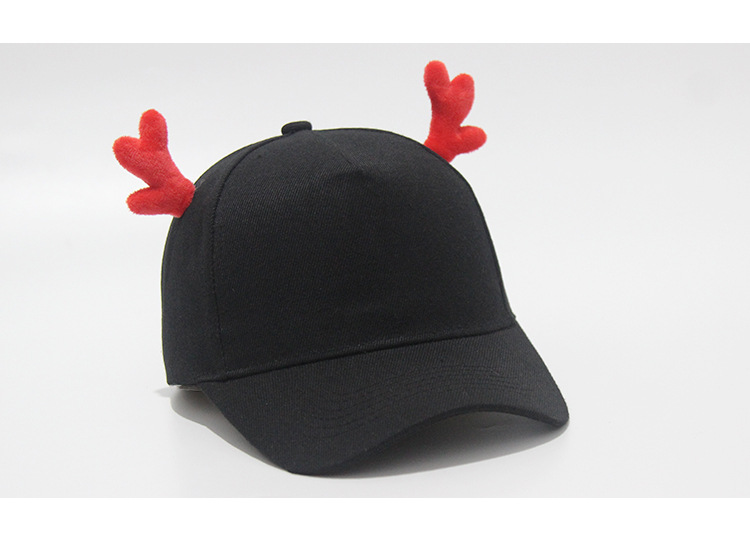 Customized printed baseball caps, logo embroidered glossy hard-top baseball caps, five-piece customized dragon antler baseball caps pic 10