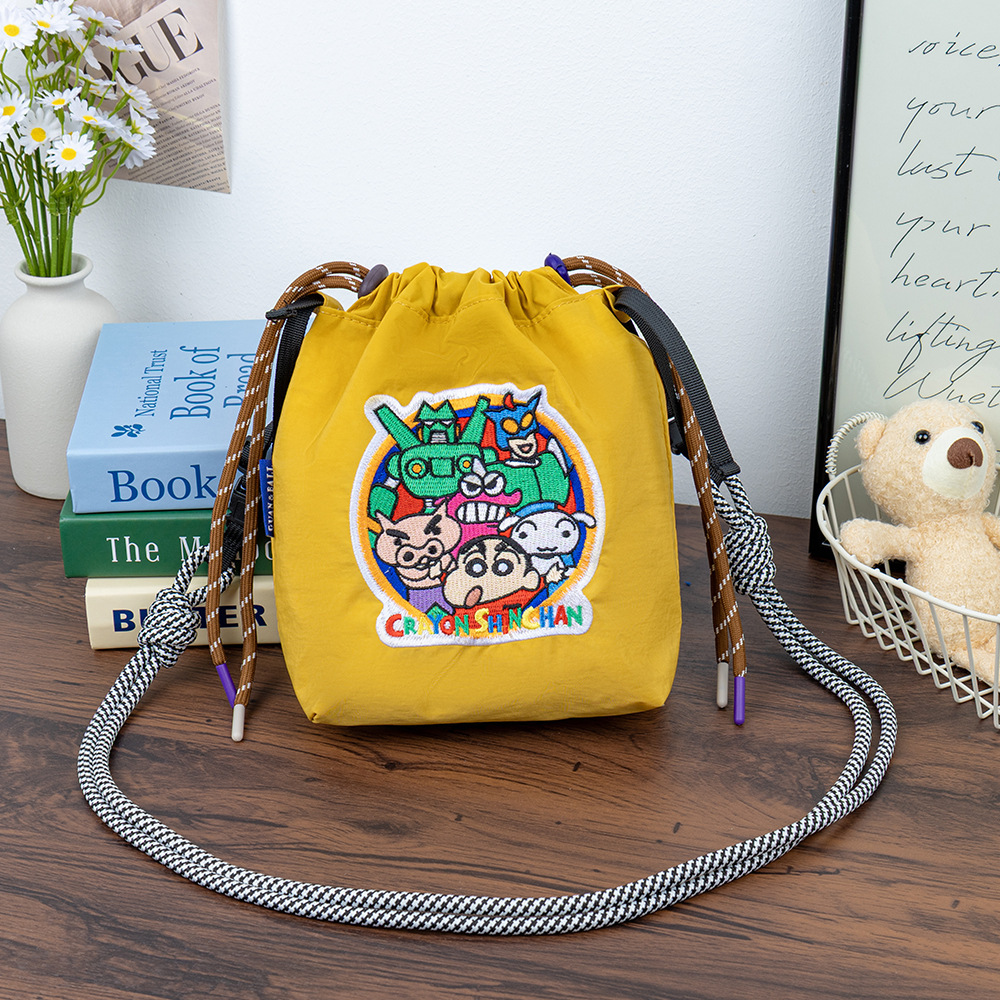 2025 New stylish and lightweight vertical phone bag, casual student cloth bag, Korean style simple 10,000-stitch embroidery single-shoulder bag pic 16