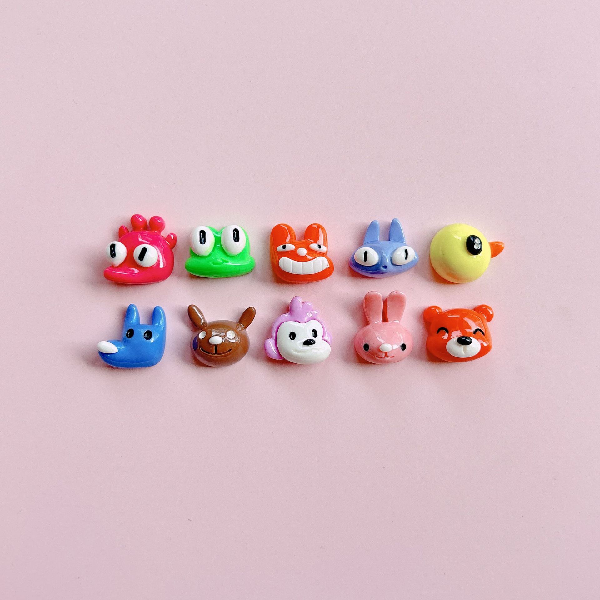 XN ilustración animales cabeza diy resina accesorios accesorios clips fundas de teléfono versátil gadgets material pic 12