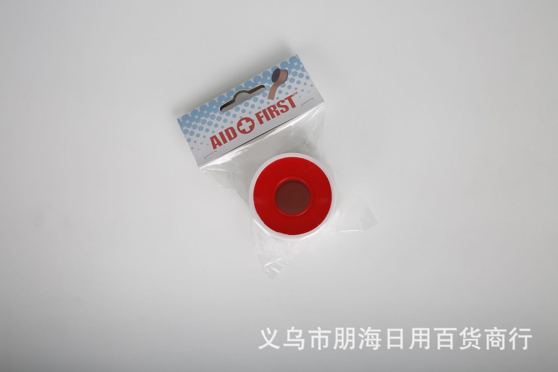 White cotton sports tape (red core, white sleeve) 2.5cm*5m*12 rolls *30 boxes Hot melt adhesive white cotton tape pic 5