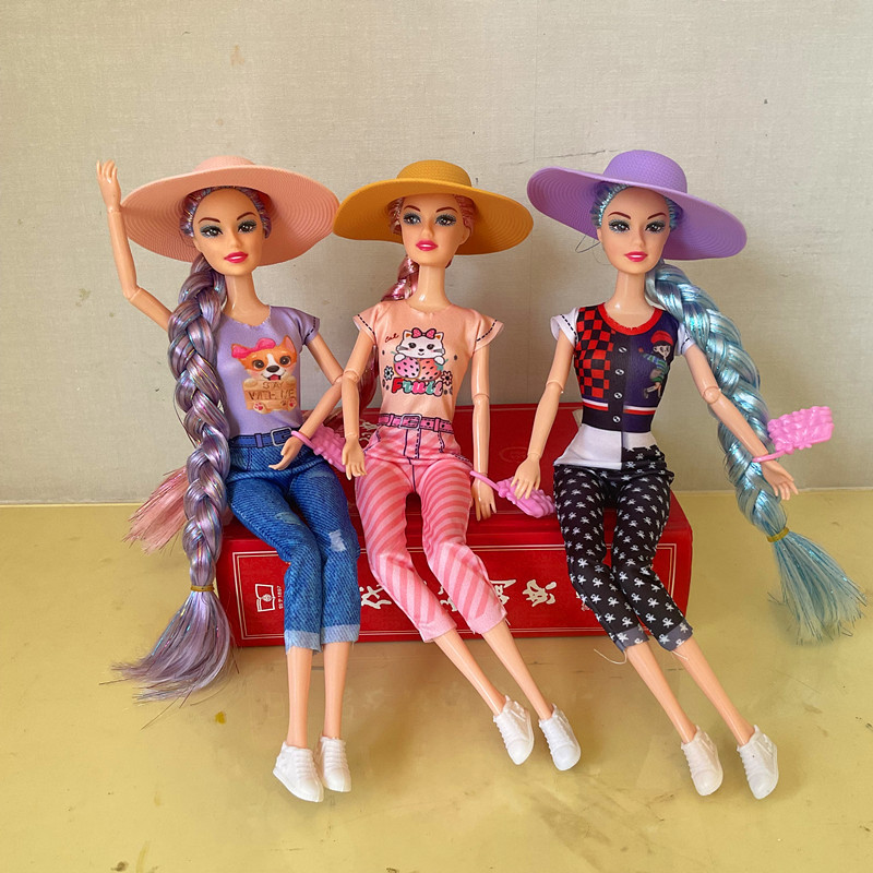 依甜芭比娃娃礼盒套装新款出口跨境欧美高档女孩玩具公主礼物批发详情21