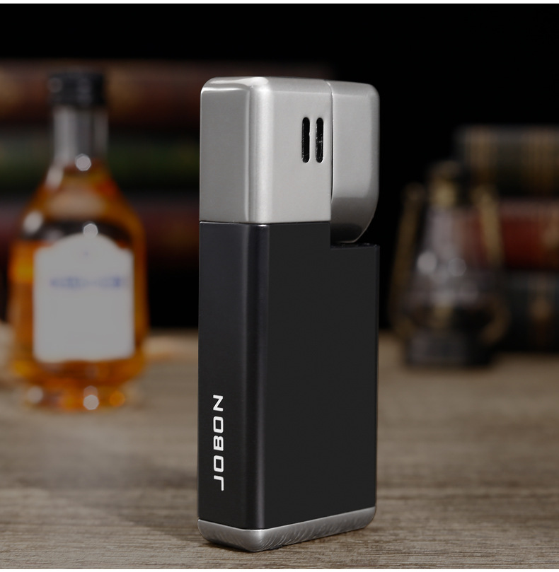 烟斗打火机合二为一体充气明火斜出火可折叠多用打火机厂家批发详情13