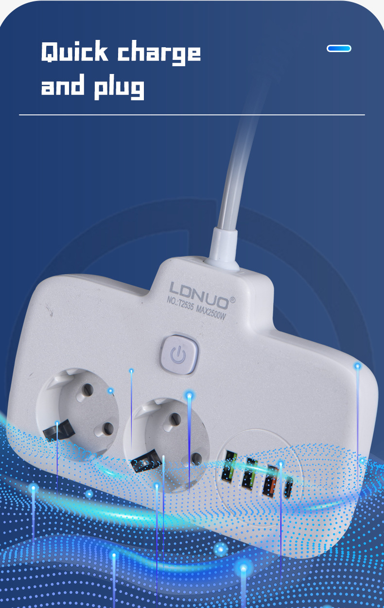 Cross-border Central Asian five countries European standard sockets, USB power strips, German power boards, German standard power strips, German and Russian power strips pic 8