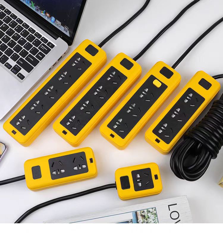 【 Pure Copper 6000W High Power 】10-16A wireless multi-functional power strip socket without wires, pressure-resistant power strip pic 17