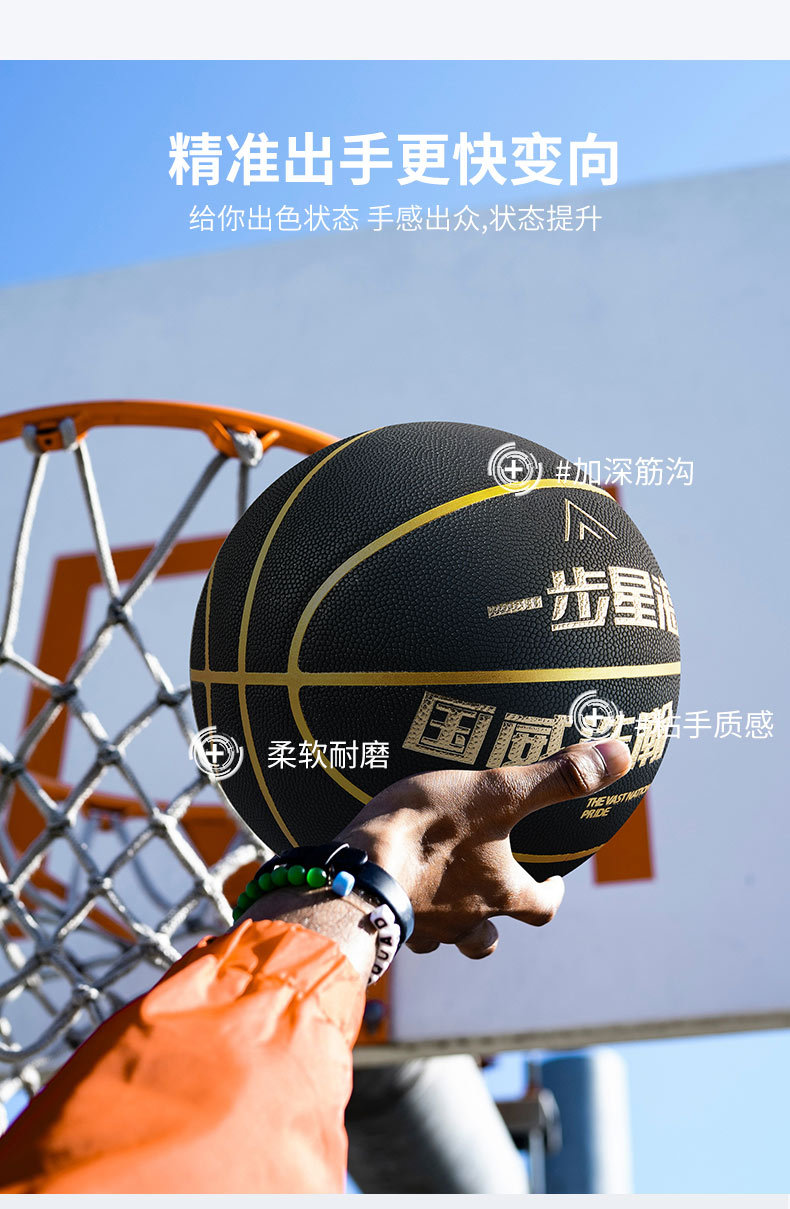 TOPVIP运动力软皮防滑耐磨篮球正版TV117803详情8