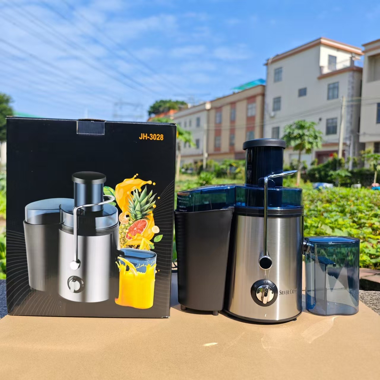 JUICER, a household pulp and juice separation original juicer, is a fully automatic fresh-squeezed fruit and vegetable orange juice machine without filtration pic 9