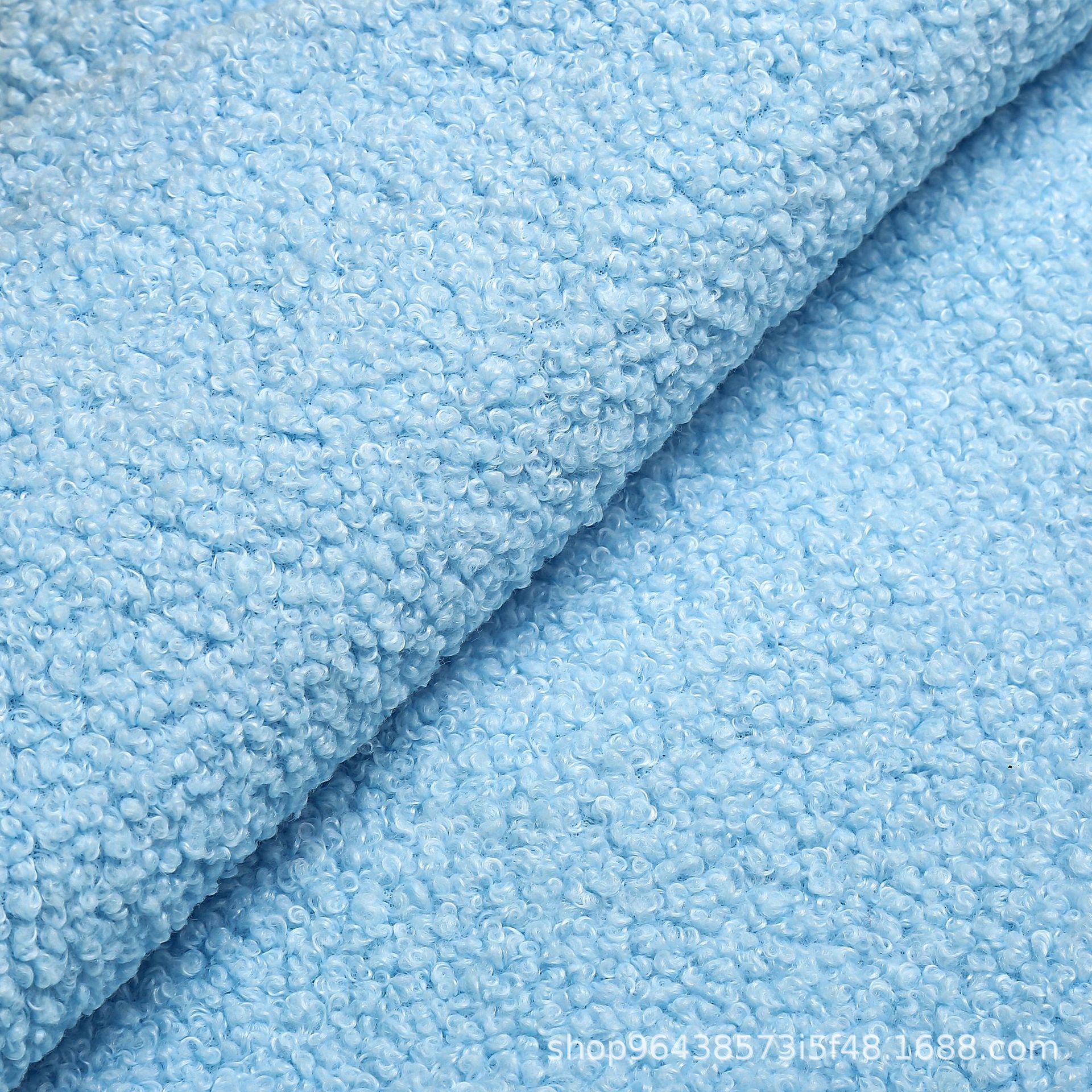 泰迪绒布料500g涤纶小颗粒毛绒手套沙发坐垫外套家纺地毯地垫家用地垫详情14