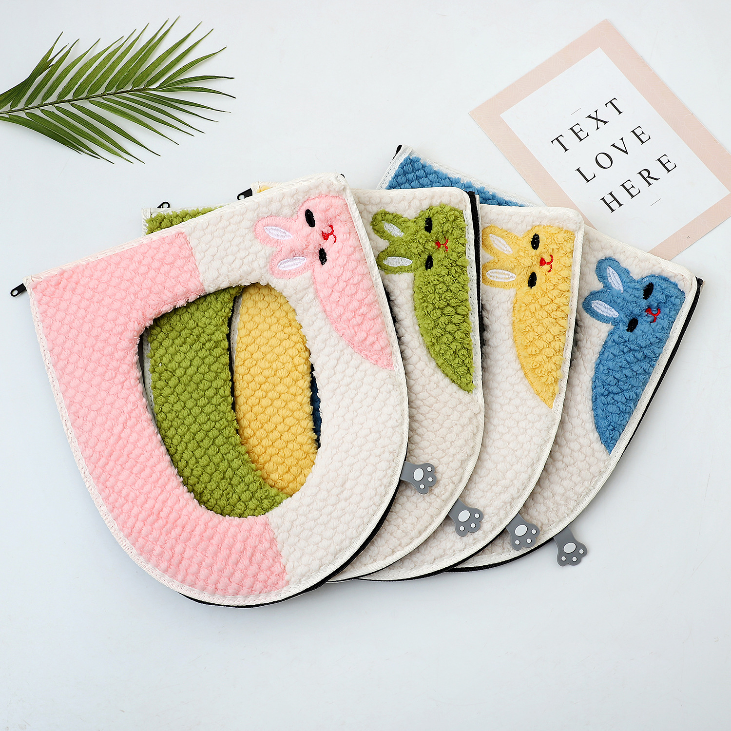 马桶垫2024新款防水家用冬季加厚四季通用坐便套厕所马桶坐垫垫子0358详情1