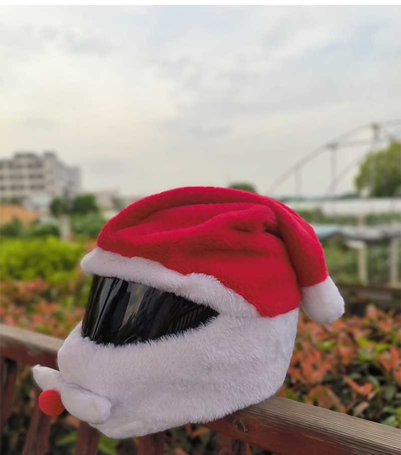 Pumpkin plush helmet cover, cute full helmet protective cover, cycling head cover, Easter pumpk-shaped protection pic 23