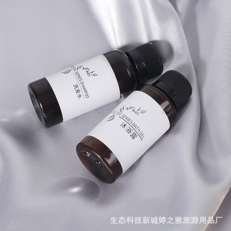 批发宾馆民宿旅行便携一次性洗发水沐浴露 专供酒店浴场一次性洗漱沐浴用品大量供应详情9