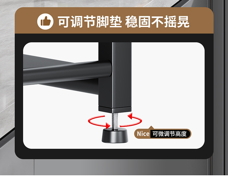 Countertop seasoning rack, kitchen storage rack, cross-border multi-functional chopstick holder, storage rack, wholesale knife rack, chopping board rack pic 18