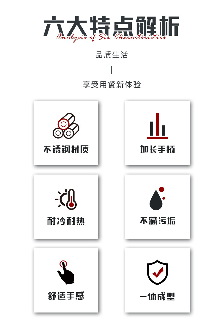 不锈钢勺子调羹勺咖啡勺家用餐具高颜值甜品勺小圆勺马克杯搅拌勺详情2