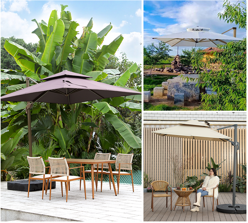 SG37户外遮阳伞庭院伞别墅大太阳伞摆摊花园商用户外伞露台室外罗详情17