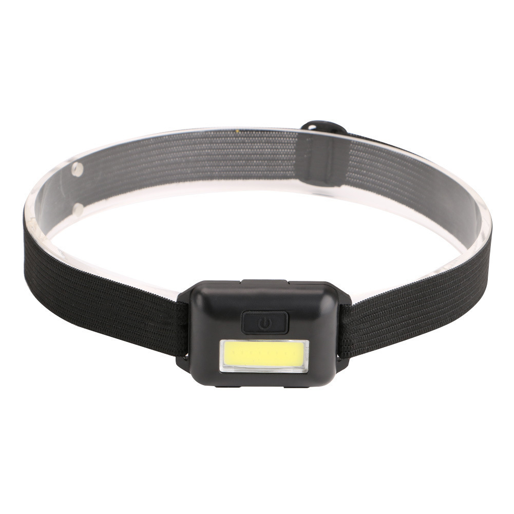 Cross-border COB headlamp LED outdoor lighting integrated lamp 3AAA mini head-mounted flashlight strong head lamp pic 5