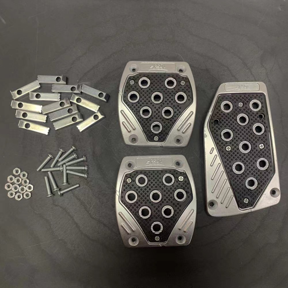 汽车脚踏板新能源脚踏板手动挡自动挡刹车油门脚踏板改装3套装详情4