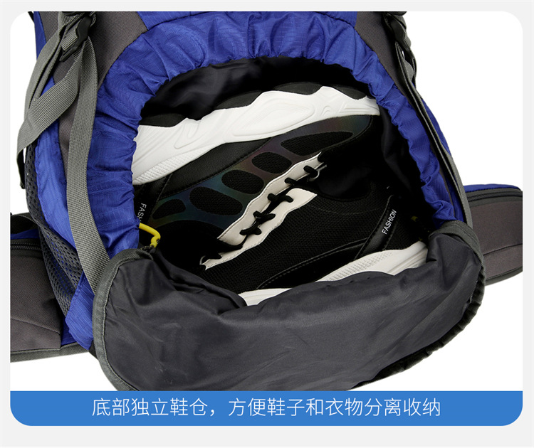 Yitu Hiking Bag, Cross-border Outdoor Sports, large-capacity nylon backpack, multi-functional outdoor backpack for hiking and sports pic 12